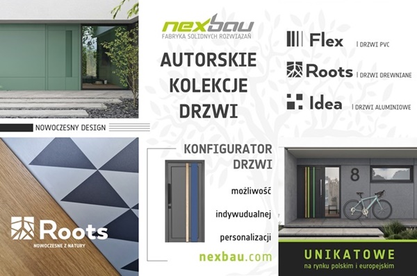 Nexbau stworzył zupełnie nowe 3 kolekcje drzwi