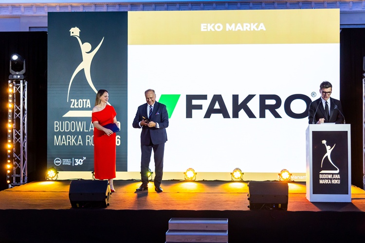 FAKRO triumfuje w rankingu Budowlana Marka Roku 2026. Pięć prestiżowych wyróżnień od fachowców